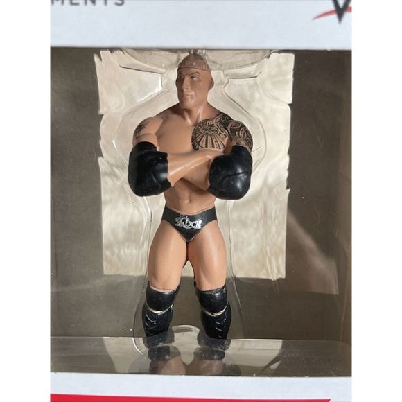 Dwayne "The Rock" Johnson 2022 Hallmark Christmas Hanging Ornament - Picture 3 of 8